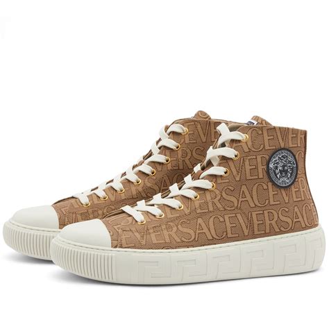 versace tenis donna saldo|versace high top sneakers.